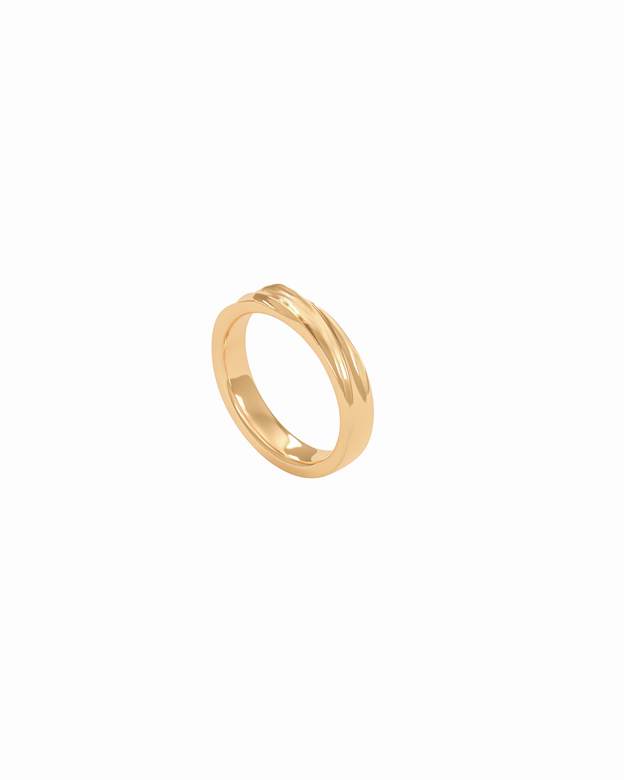Infinity Ring 18 carat yellow gold