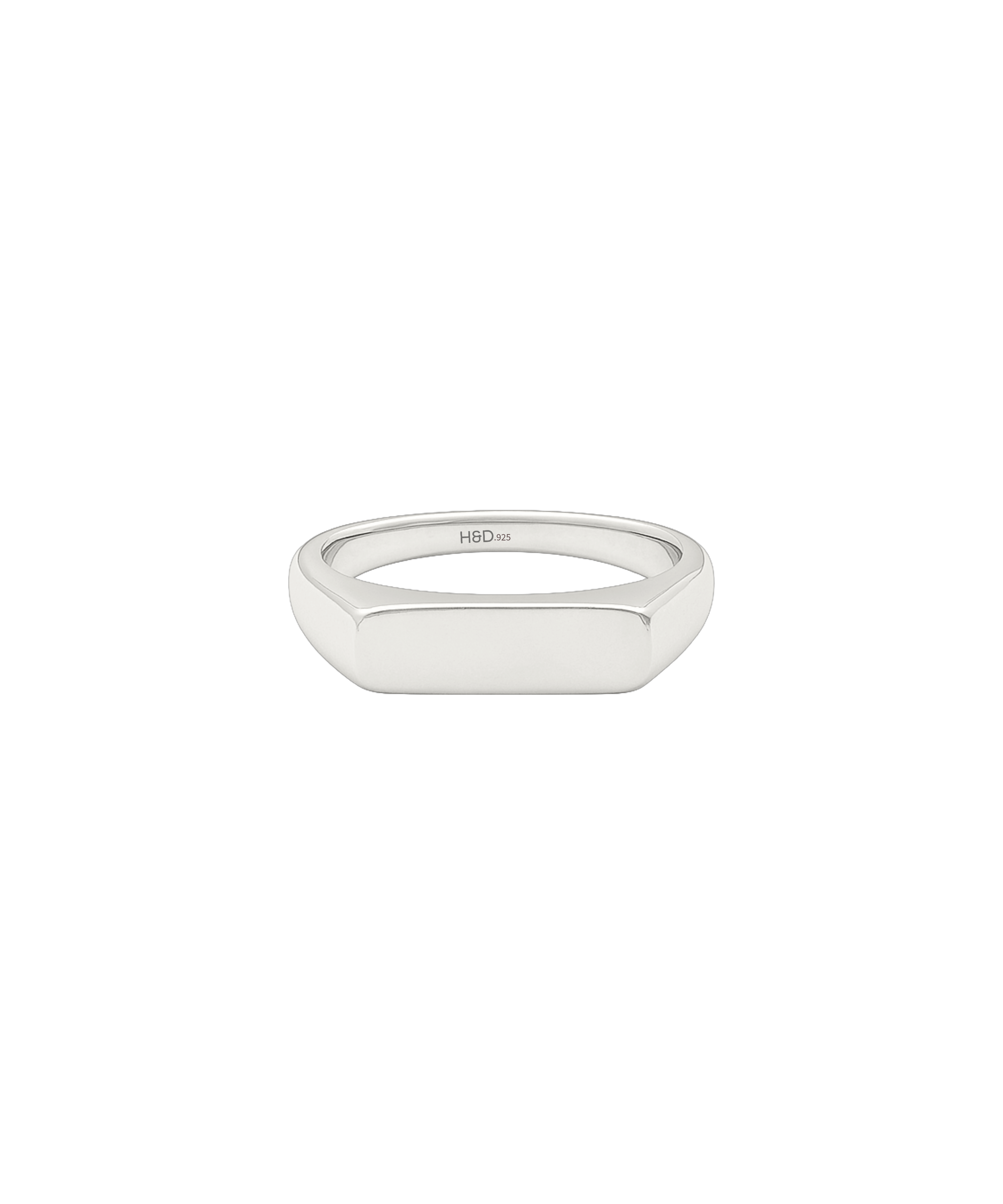 Diego Silver Rectangular Ring