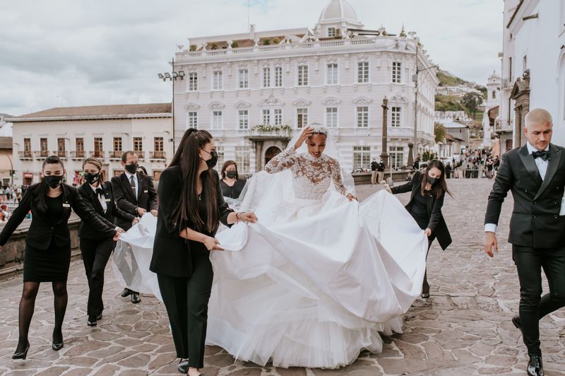 La boda de Jasmine Tookes, supermodelo de Victoria's Secret