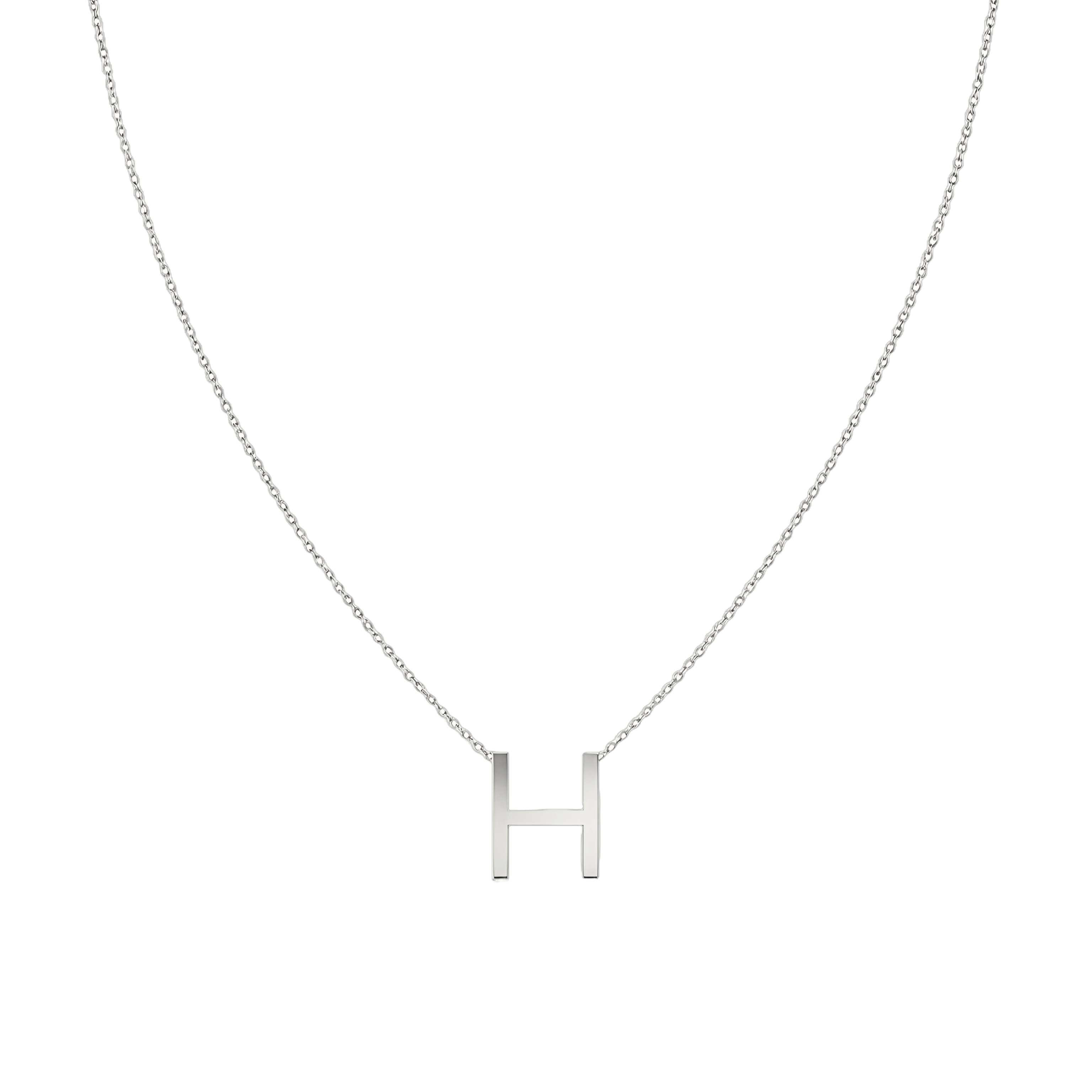 Collar Signa ‘H' Plata Esterlina