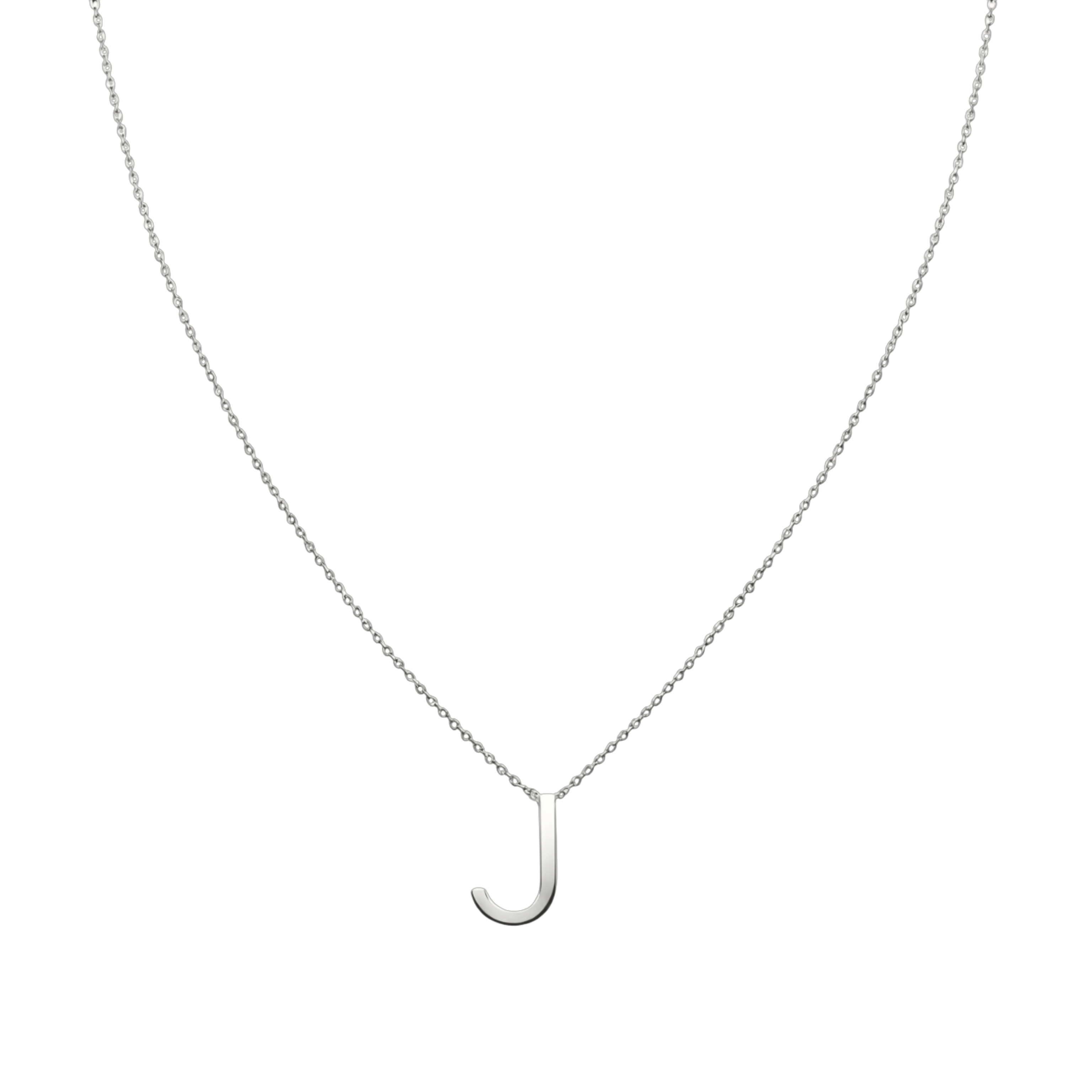 Collar Signa ‘J' Plata Esterlina