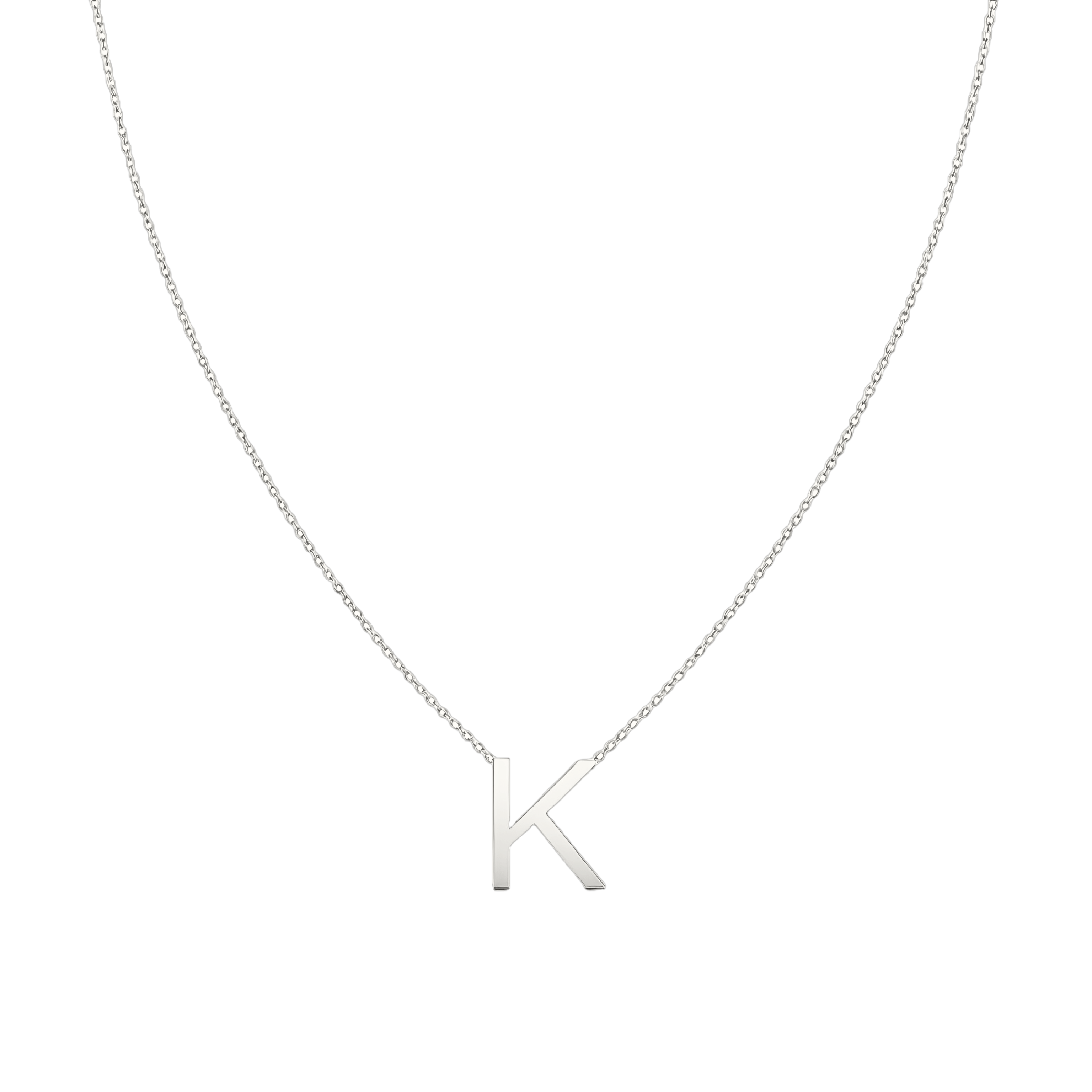 Collar Signa ‘K' Plata Esterlina