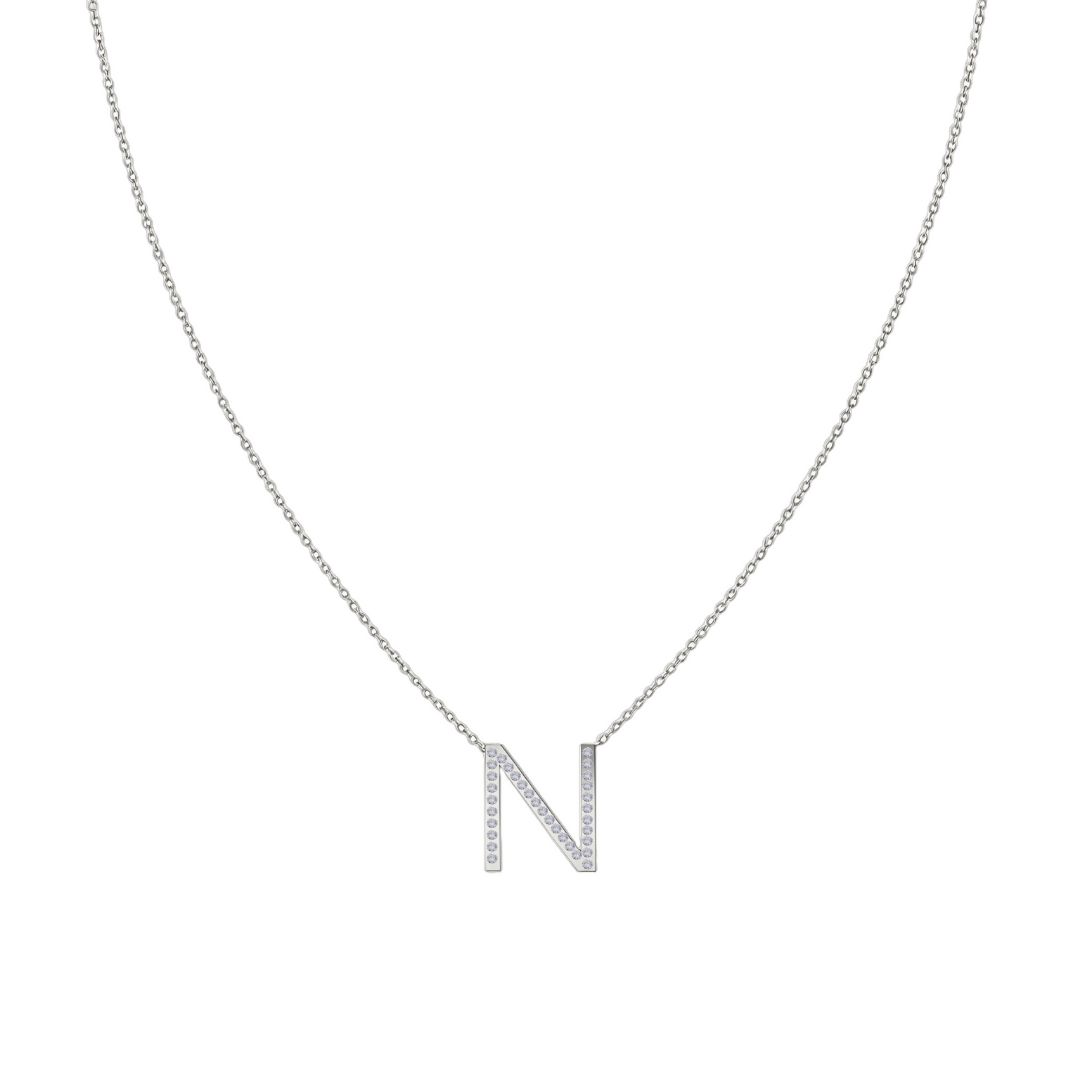 Collar Signa ‘N' Plata Esterlina
