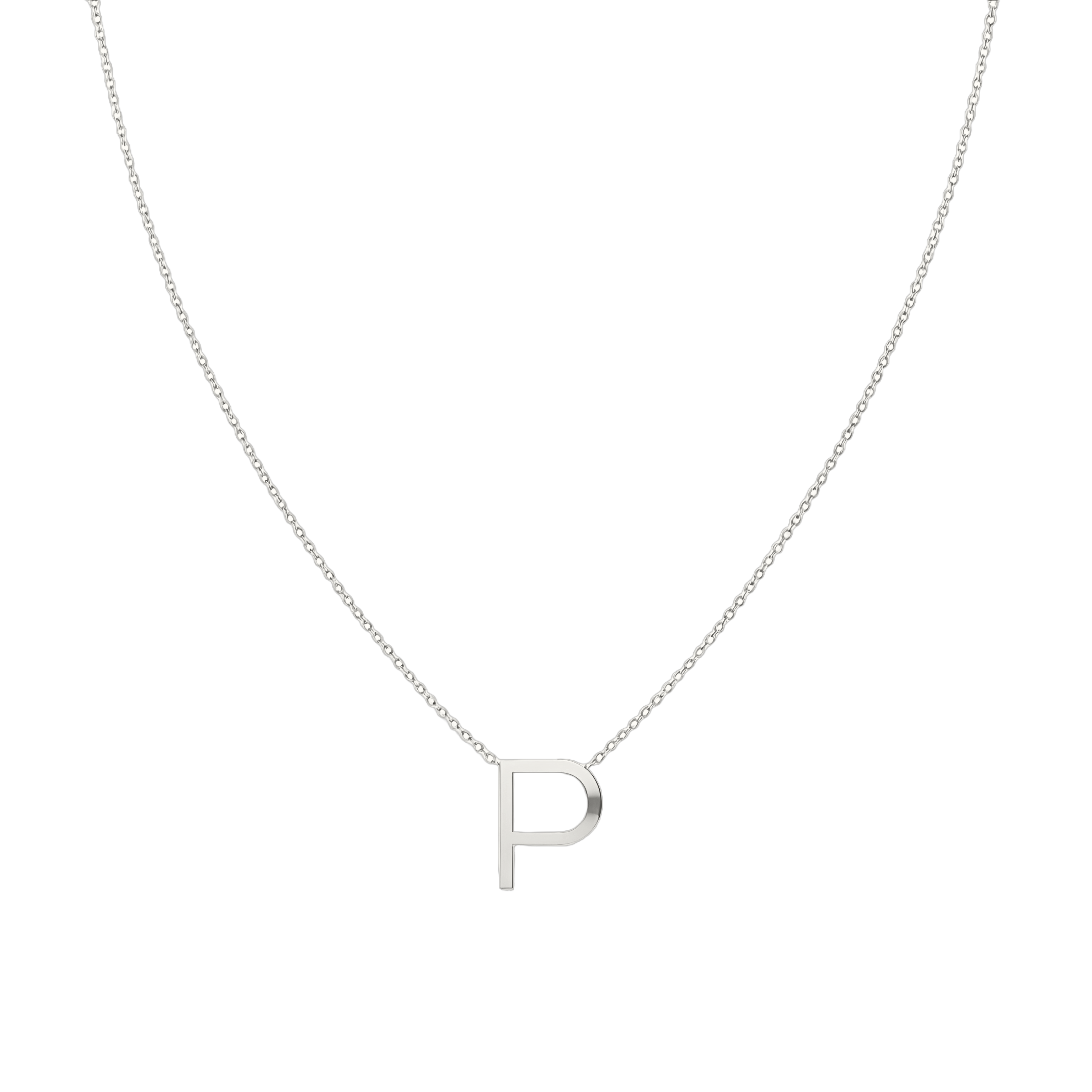 Collar Signa ‘P' Plata Esterlina