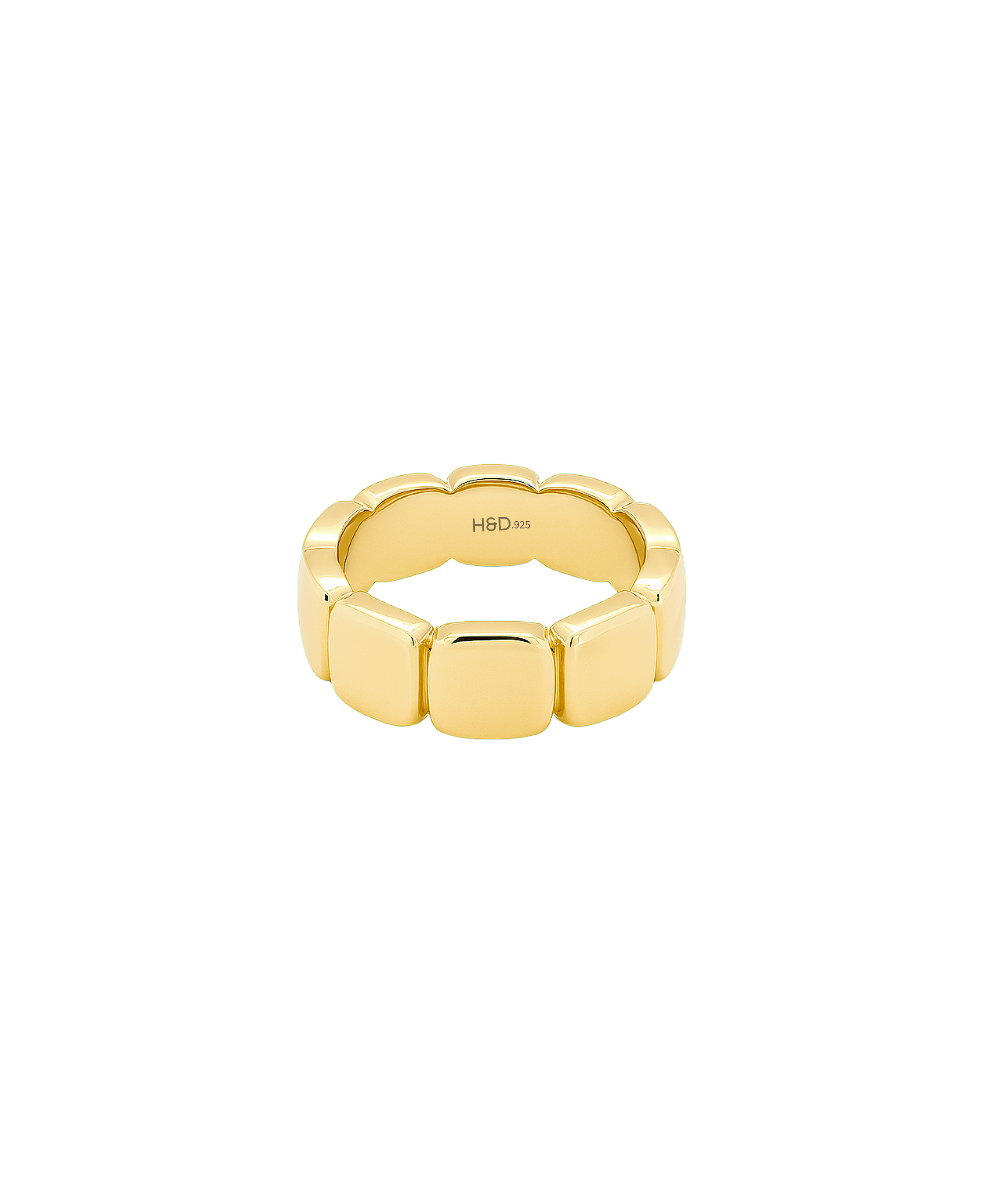Anillo Cuadros Vermeil