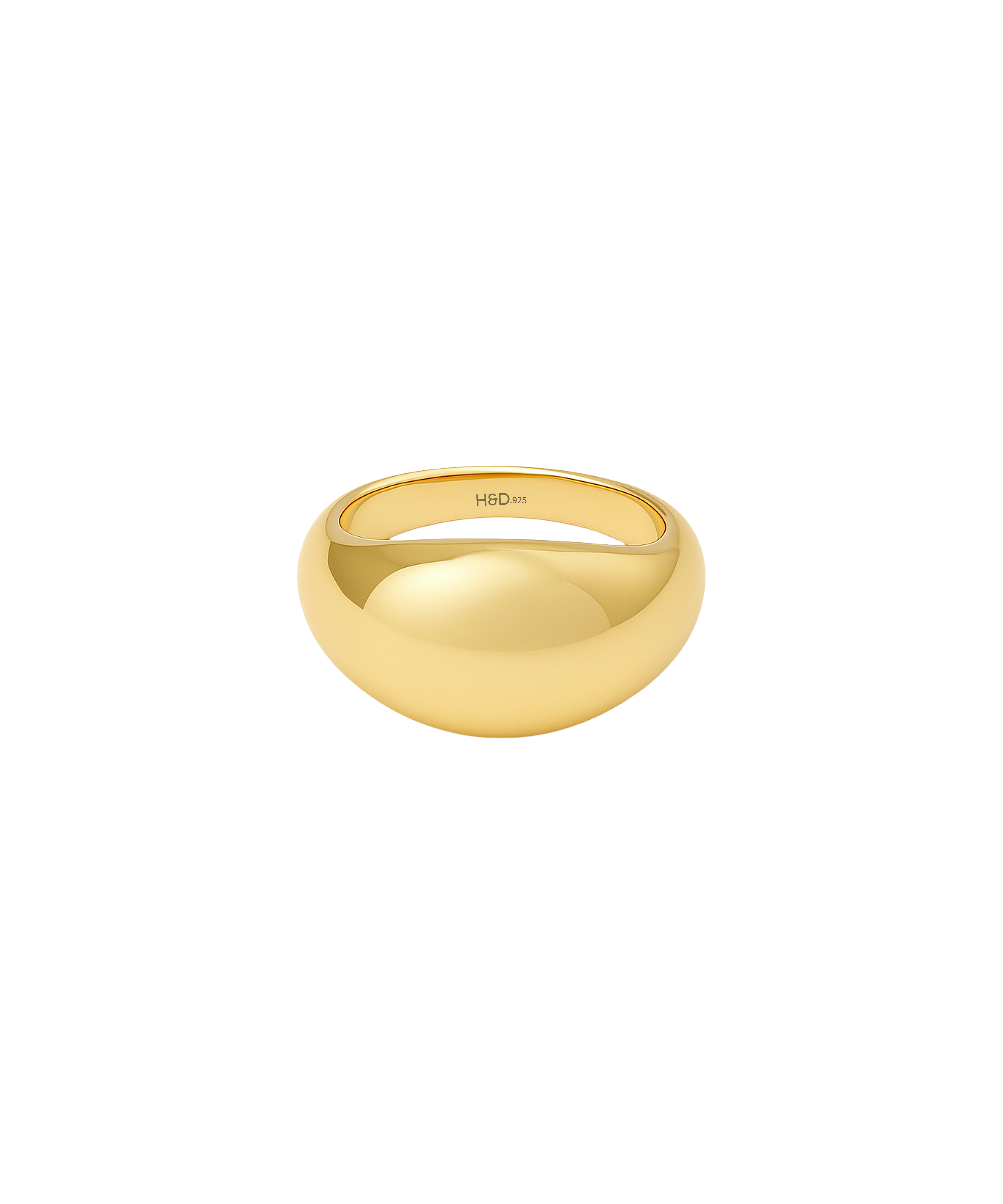 Anillo Domo II Vermeil